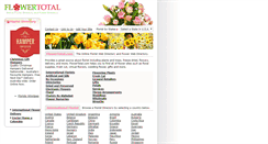 Desktop Screenshot of flowertotal.com